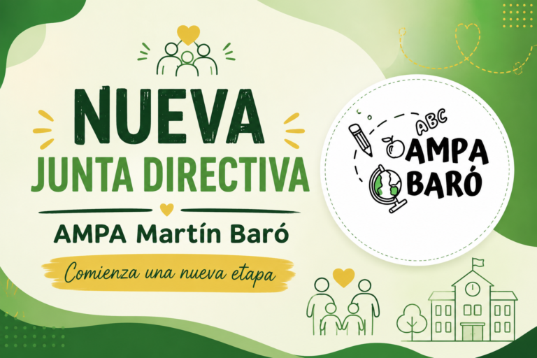 Nueva Junta Directiva del AMPA Martín Baró: comienza una nueva etapa